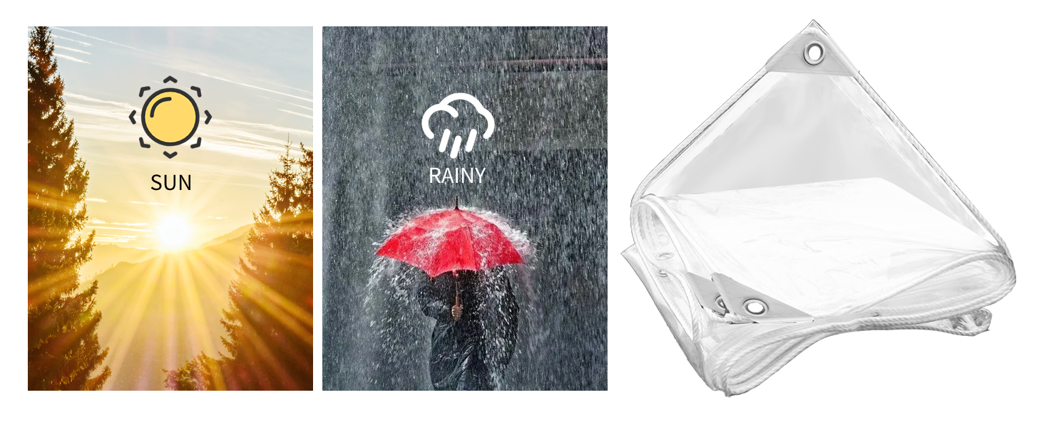 Telo Resistente alle intemperie con Occhielli