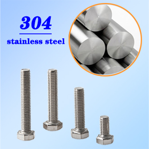 Scciaio Inossidabile Esagono Bulloni