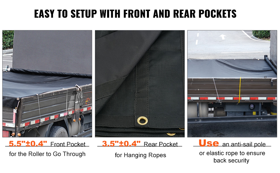 Telo in Rete per Autocarro con Cassone Ribaltabile