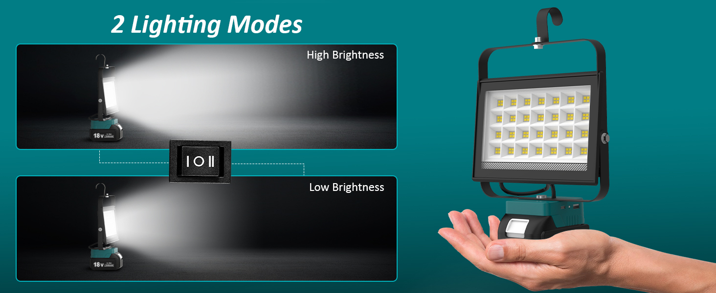 T-SUN faro led ricaricabile