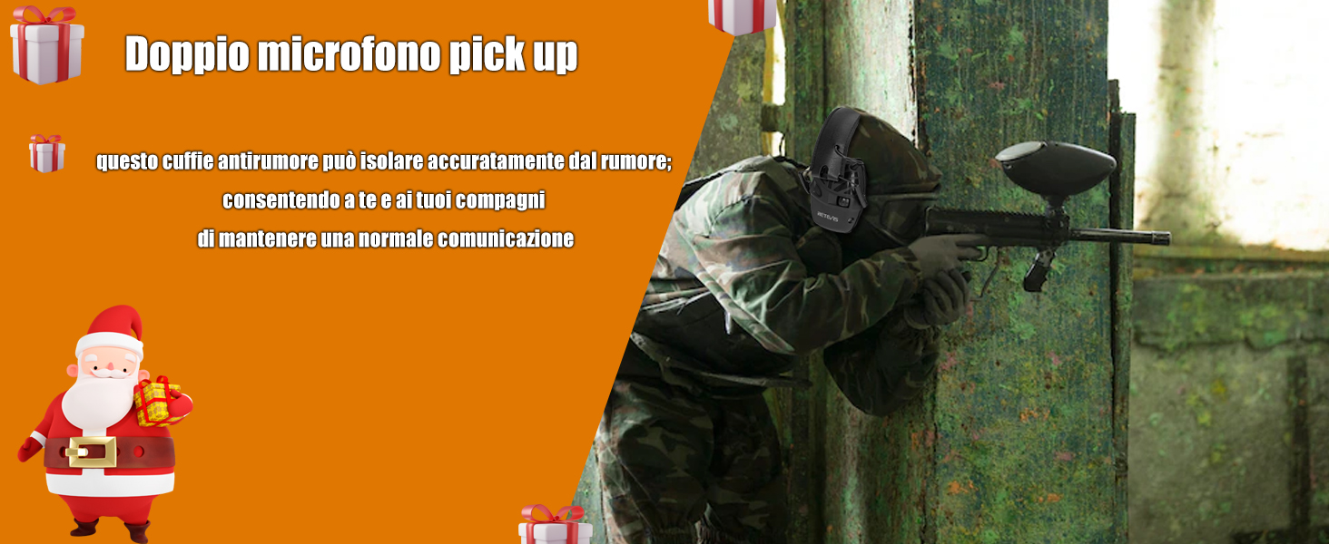 Doppio microfono pick up