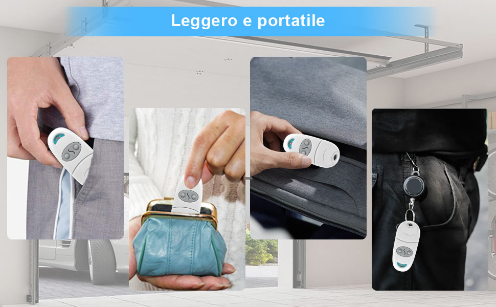 Telecomando porta garage Came