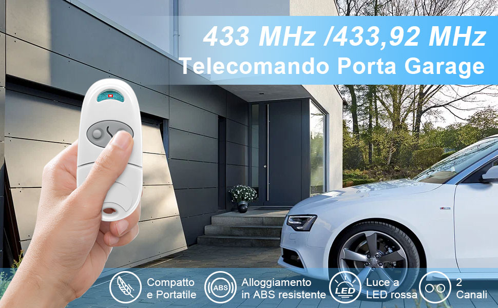 Telecomando porta garage came