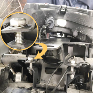 Scciaio Inossidabile Esagono Bulloni