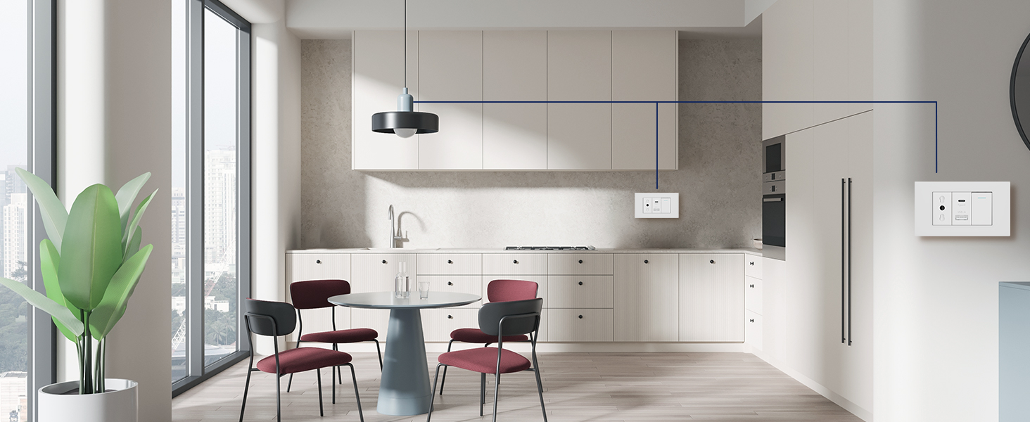 presa e usb e interrutore