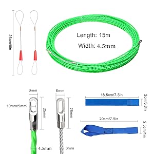 Aiguille Electricien Rigide 15m