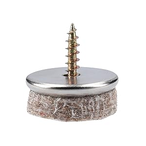 patin feutre vis chaise table meuble salon bureau cuisine sol anti rayure