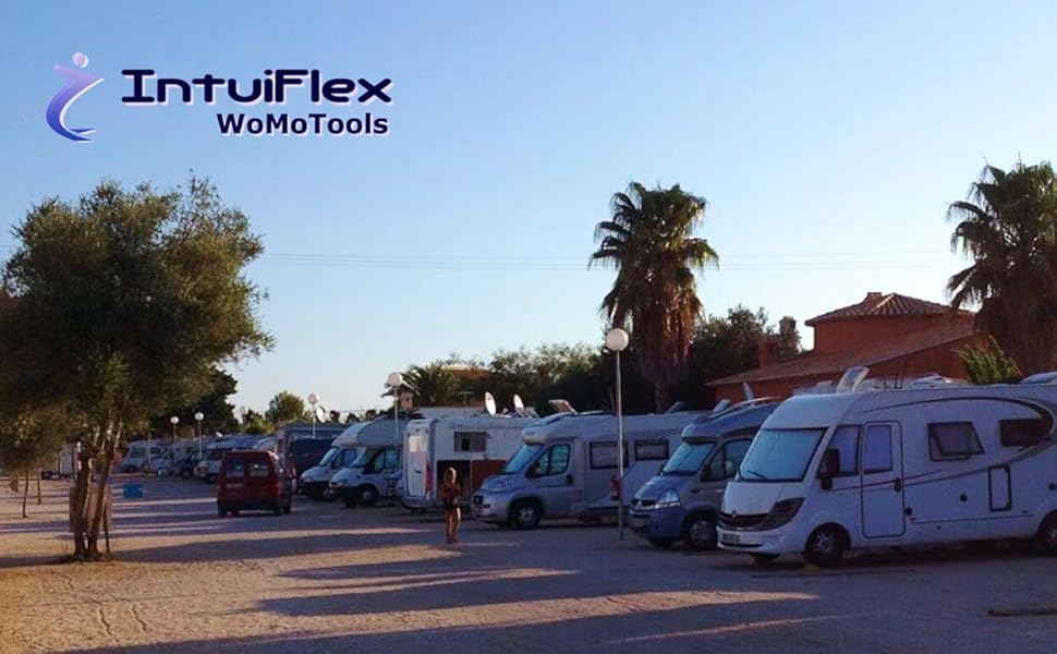 IntuiFlex WoMoTools CEE Camping Adapter und Verlängerungen