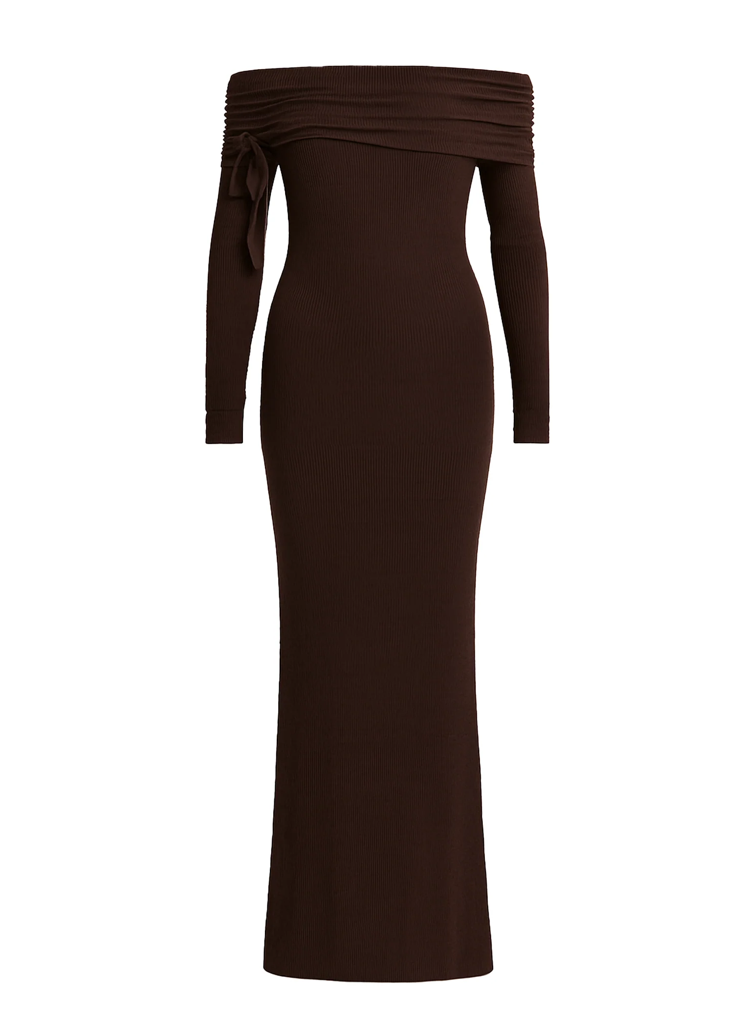 Cleobella Drop Shoulder Maxi Dress - Espresso - Honorern