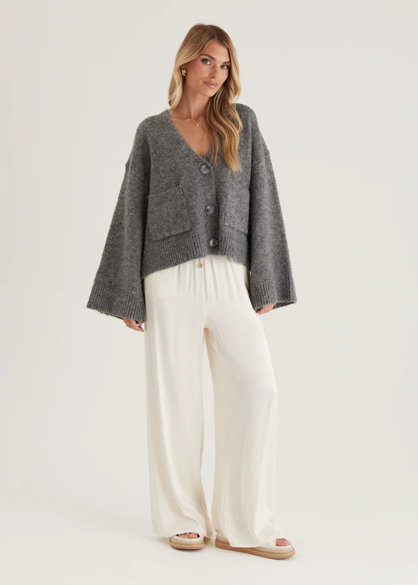 Reyna Sweater - Charcoal - Honorern