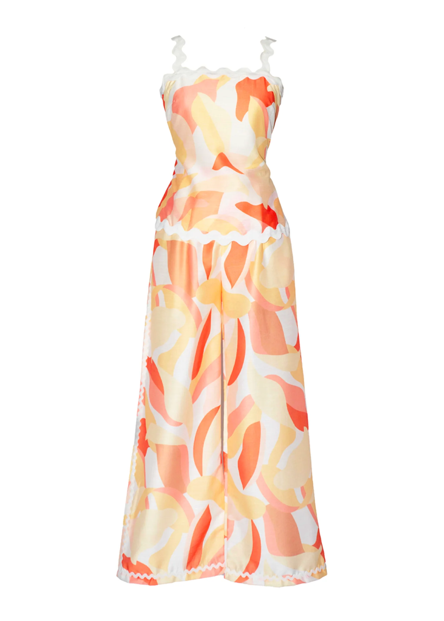 Coast Top - Peach Abstract - Honorern