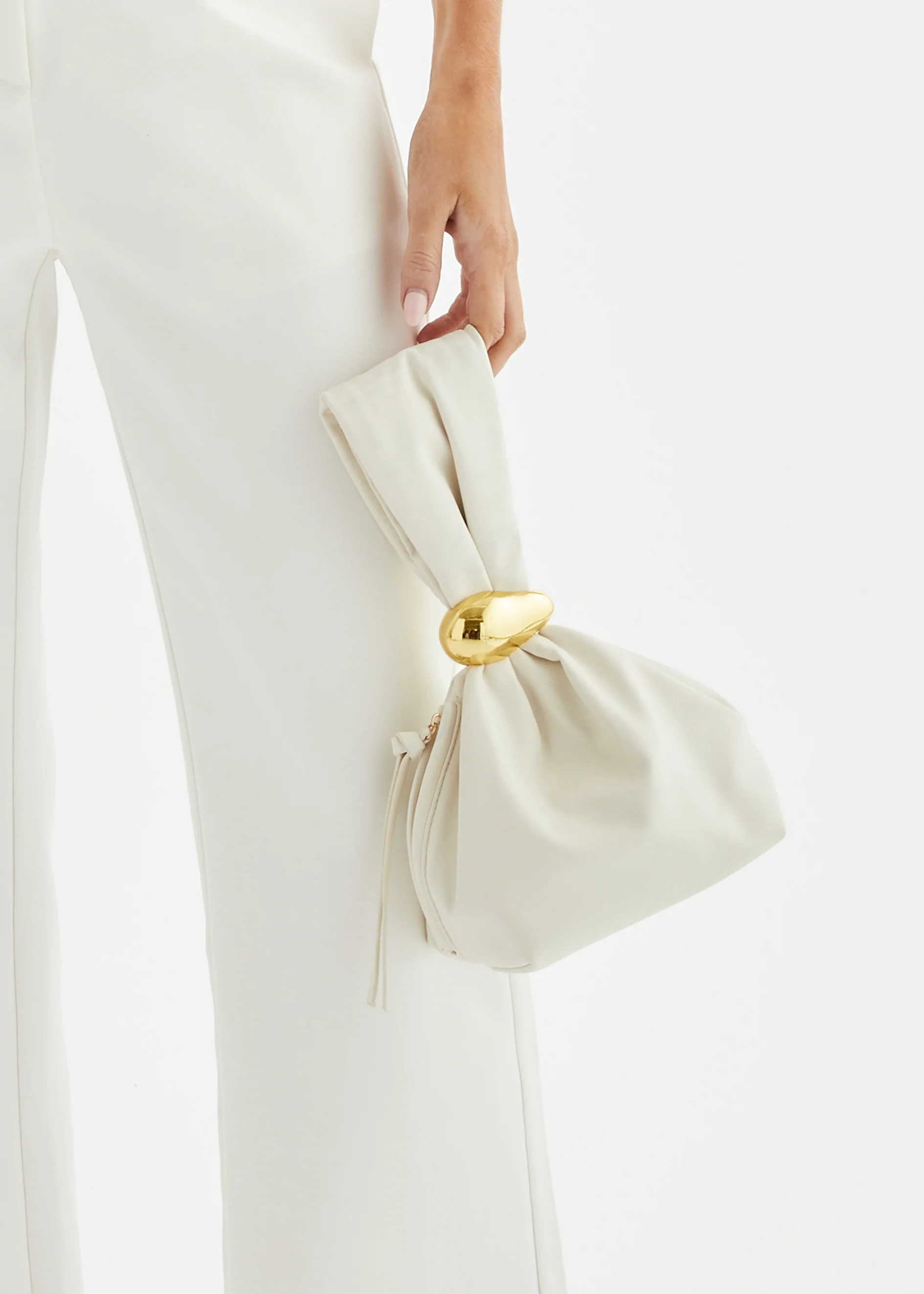 Lucia Handle Bag - Bone - Honorern
