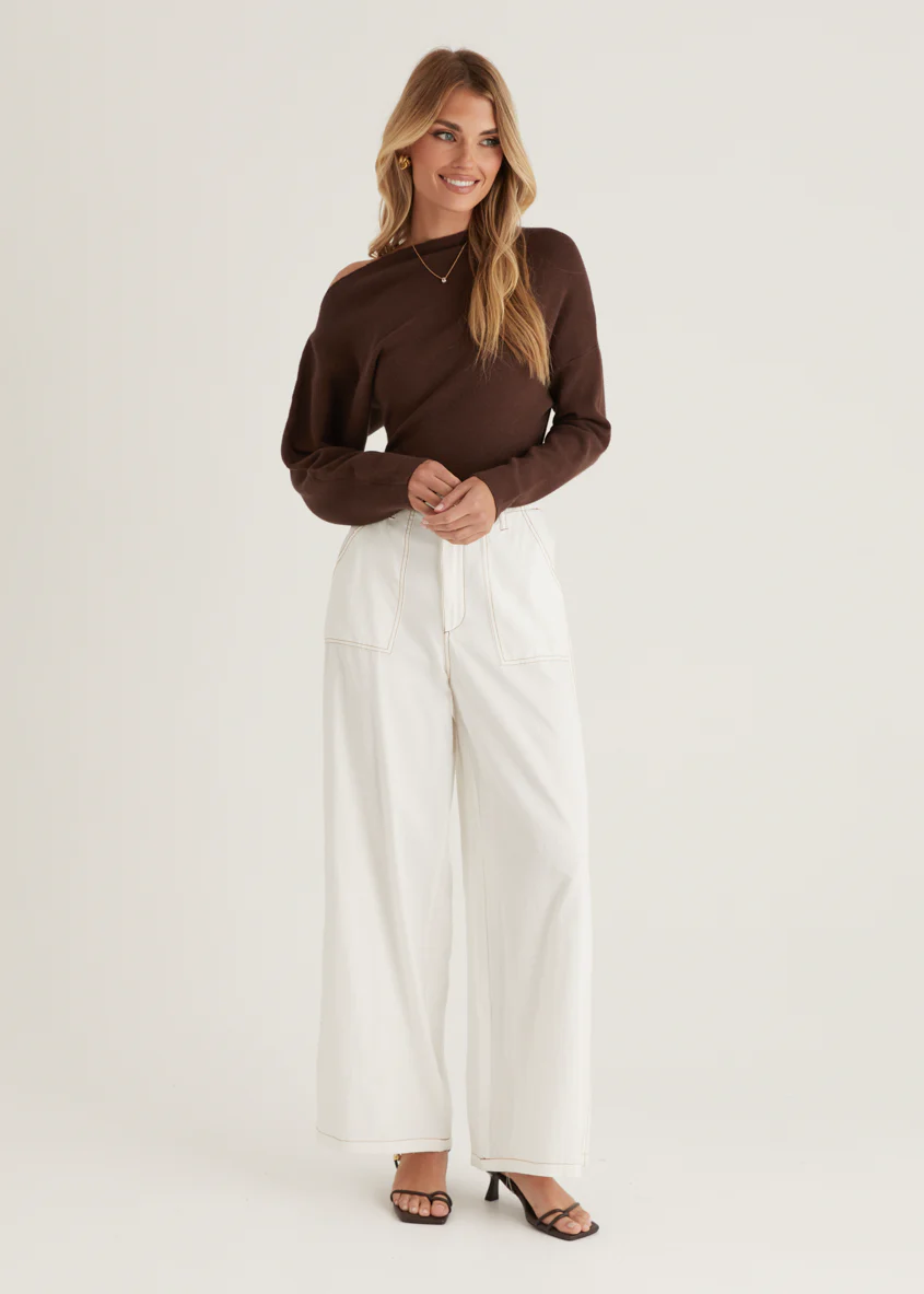 Presley Pants - Off White - Honorern