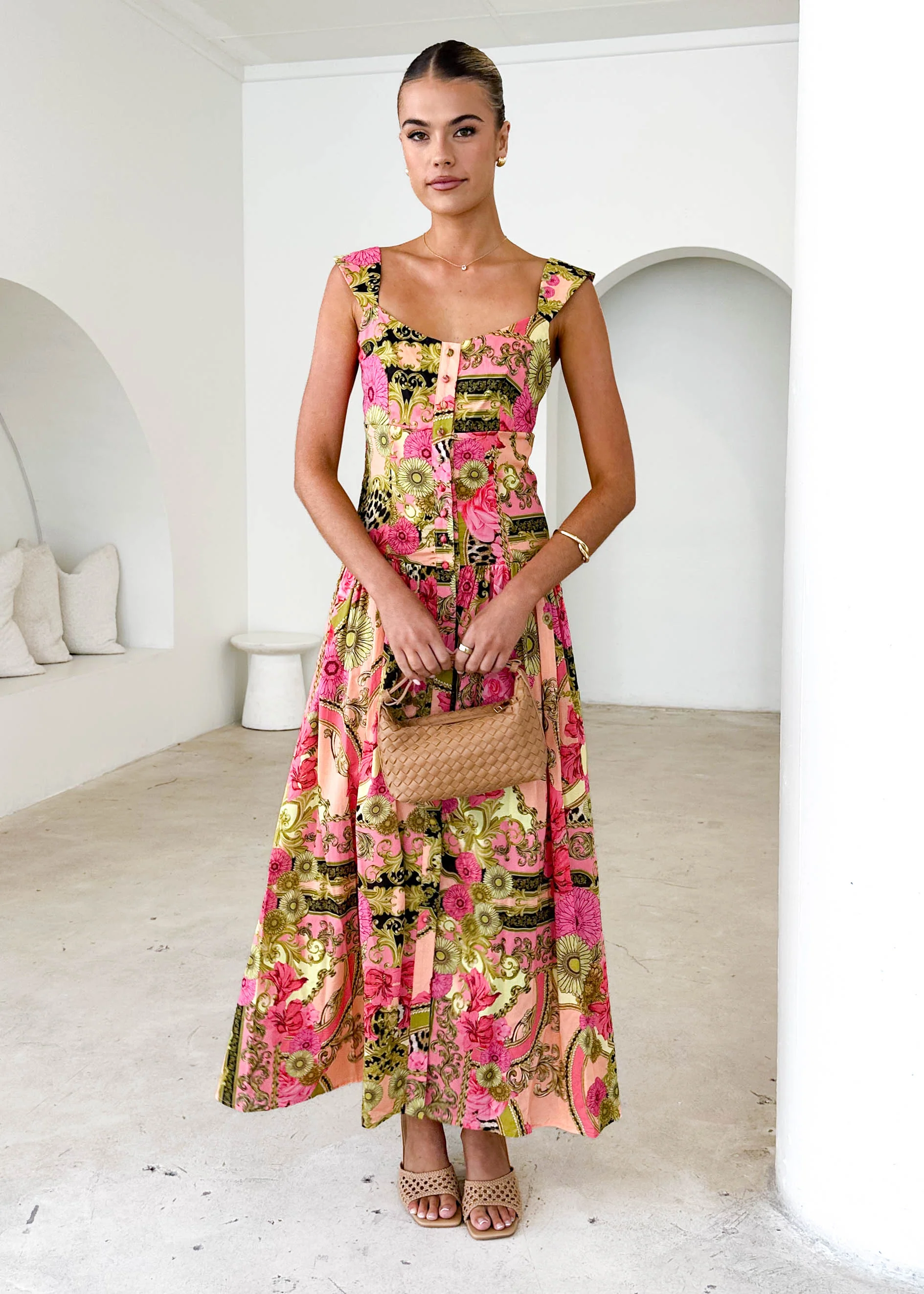 Belle Maxi Dress - Pearl Lucia - Honorern