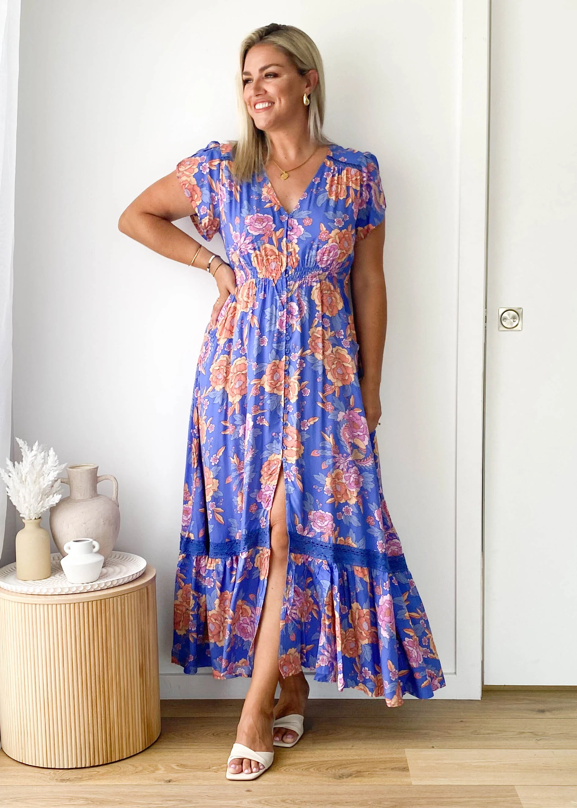 Carmen Maxi Dress - Glastonbury - Honorern