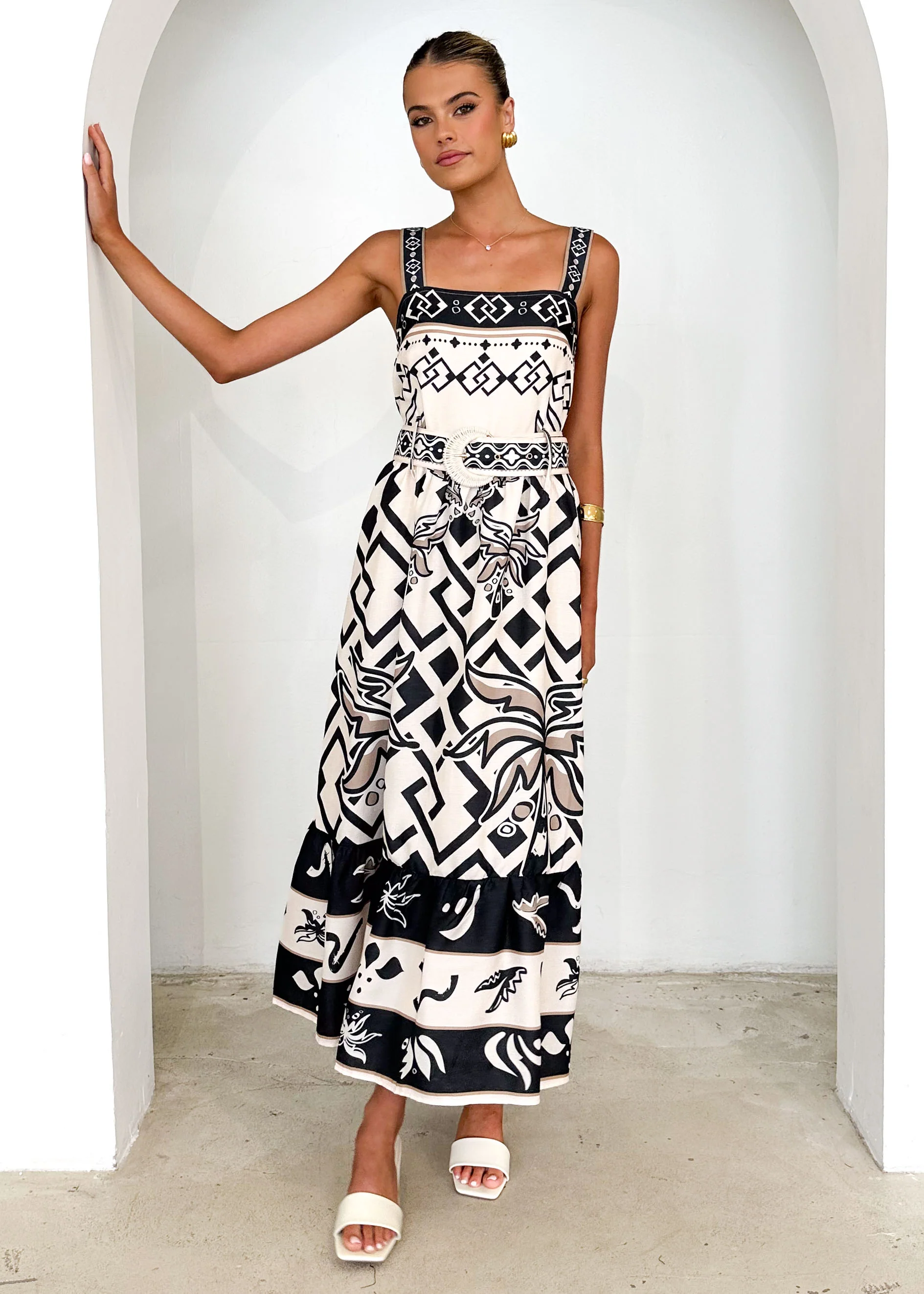 Arietta Maxi Dress - Siena - Honorern