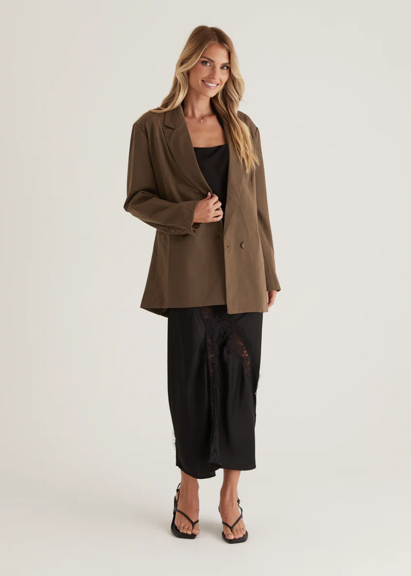 Elara Blazer - Olive - Honorern