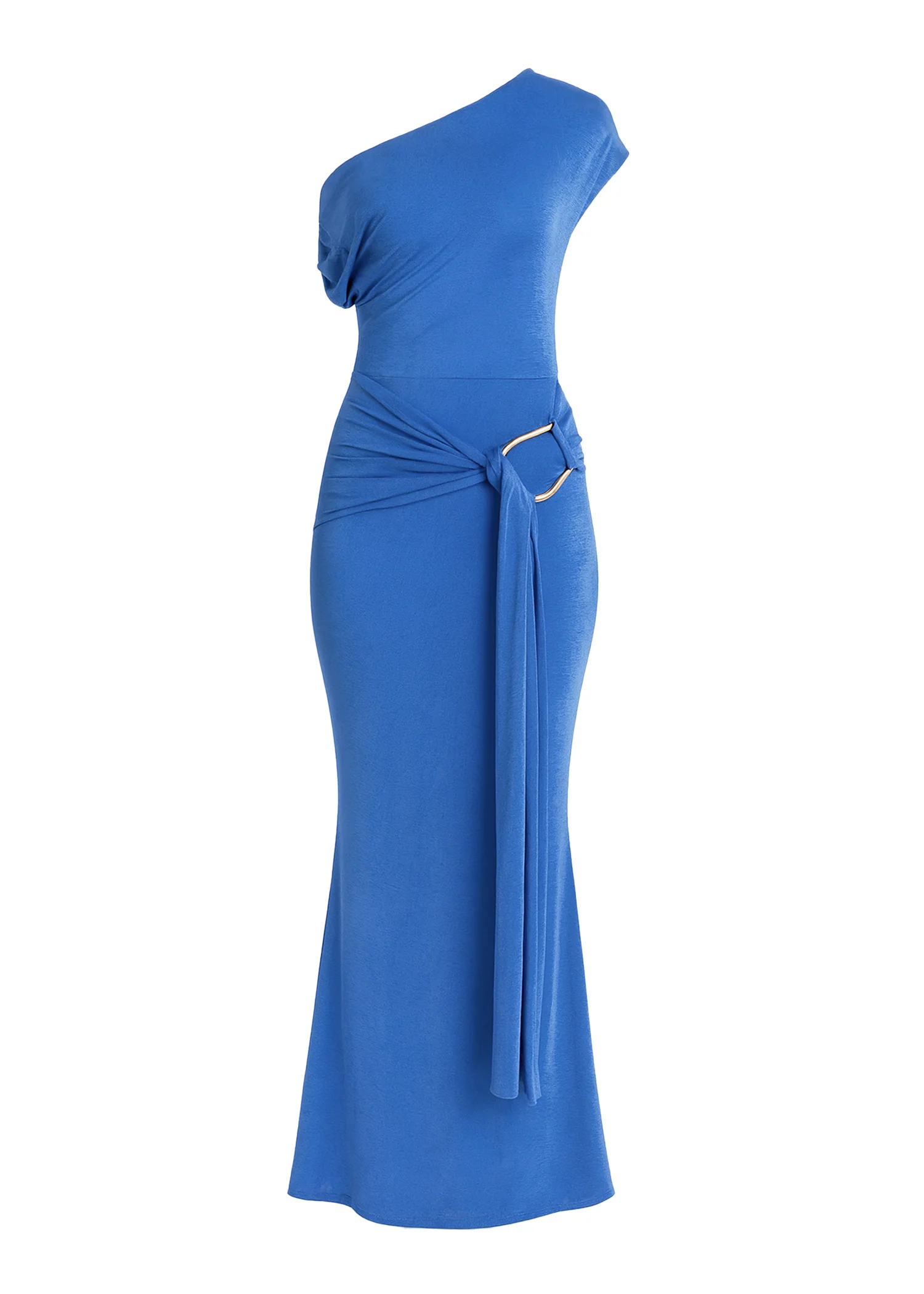 Chantelle Drop Shoulder Maxi Dress - Cobalt - Honorern