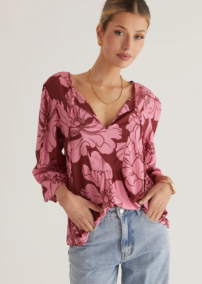 Shae Blouse - Full Bloom - Honorern