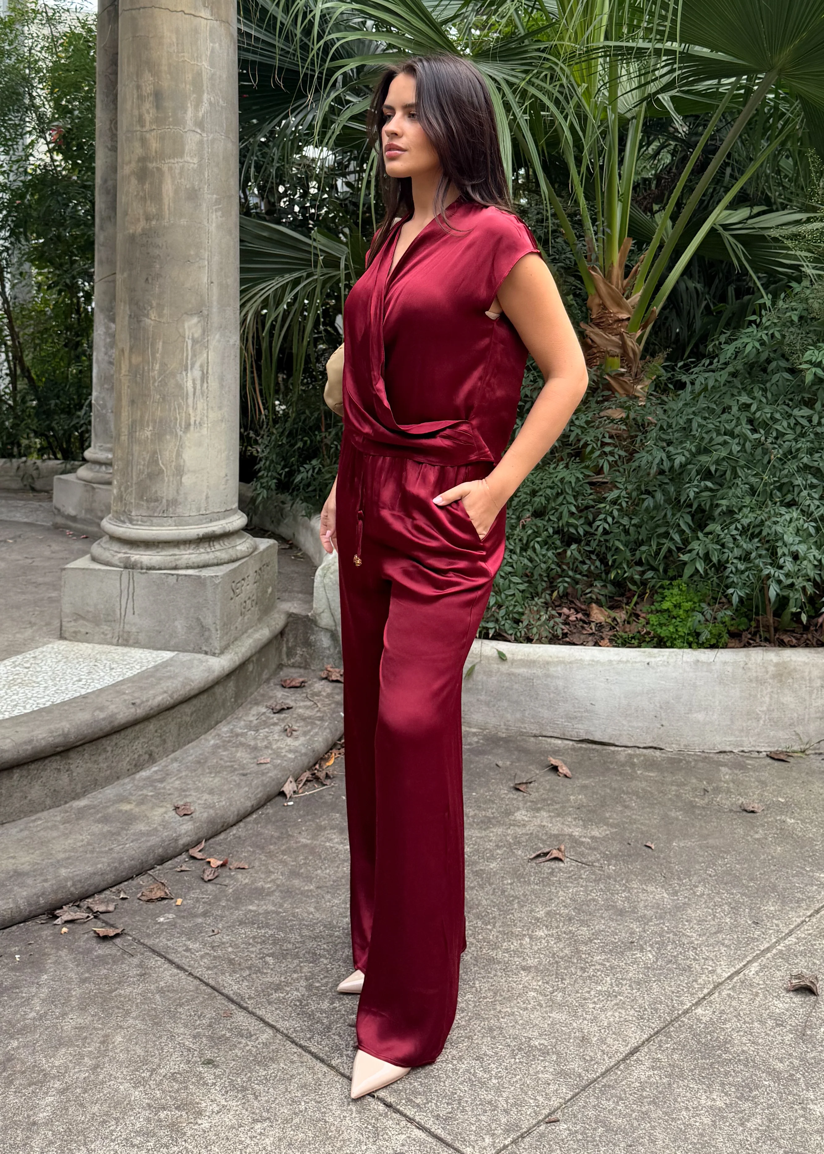 Charlie Top - Burgundy - Honorern