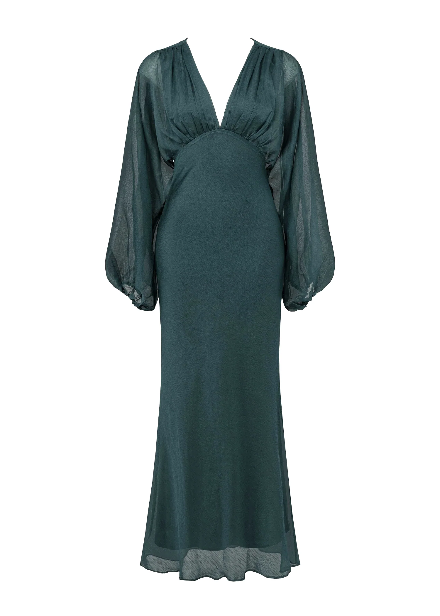Rosabella Maxi Dress - Teal - Honorern