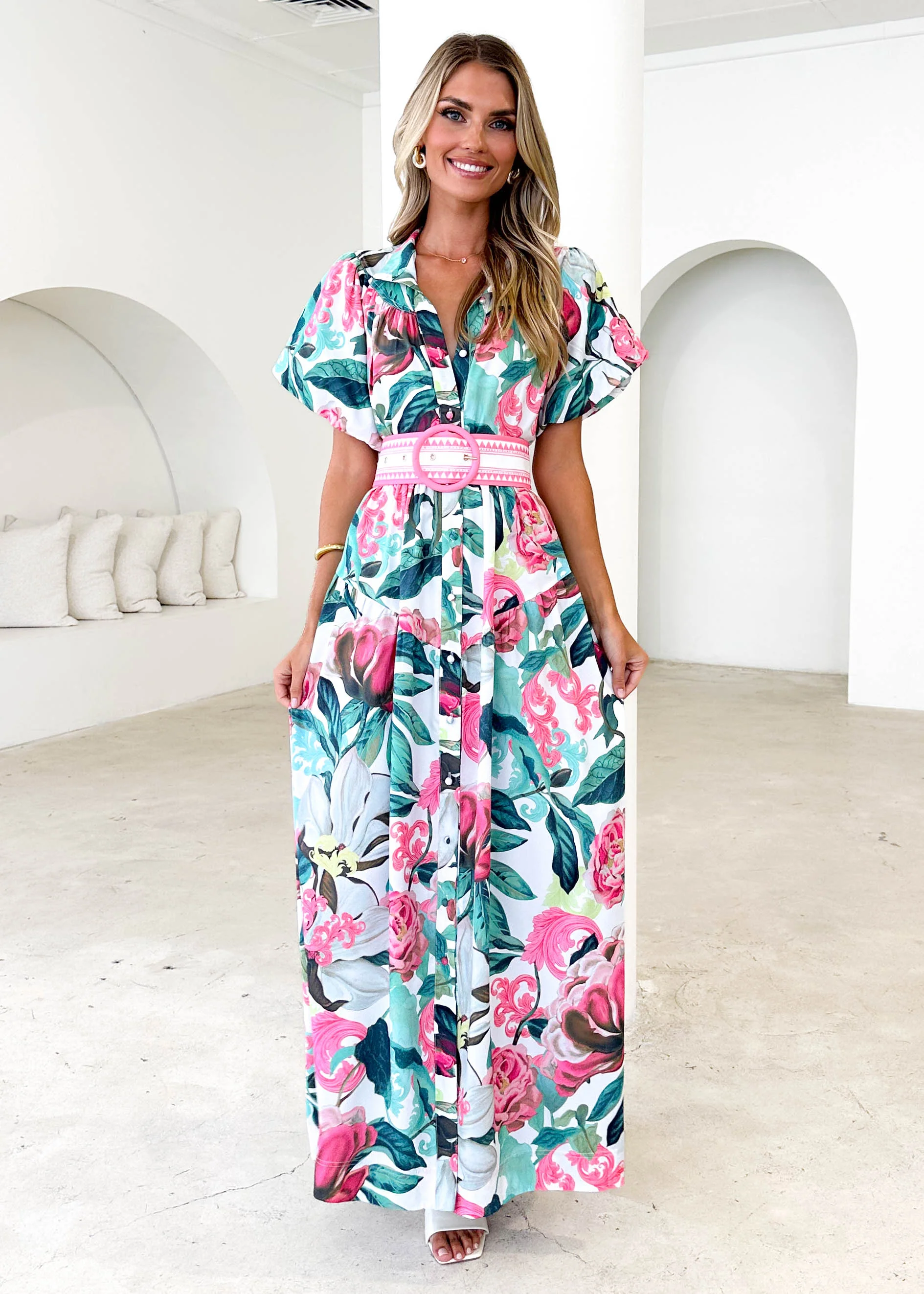 Bridgette Maxi Dress - Donatella Spritz - Honorern