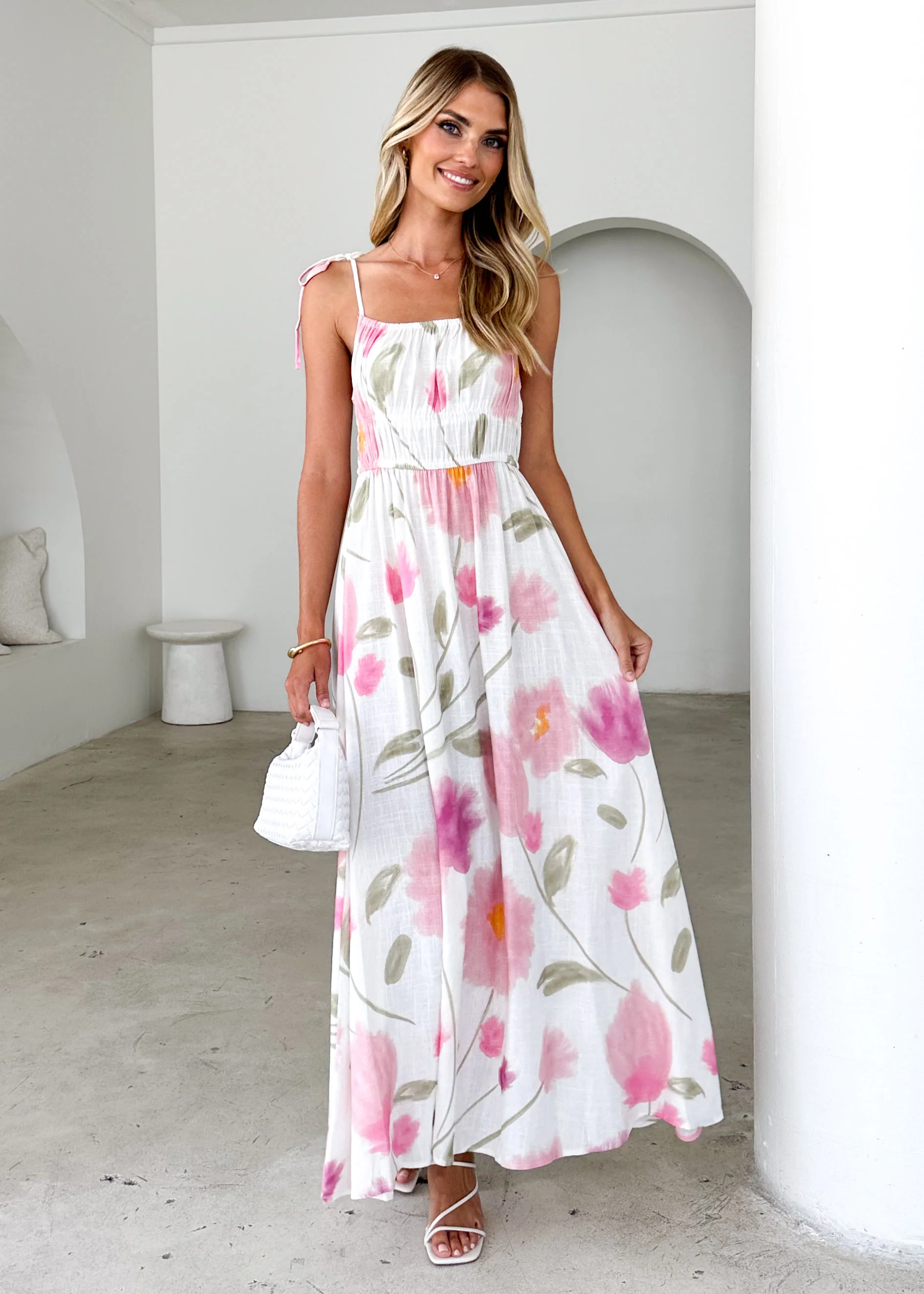 Wildflower Maxi Dress - Blossom - Honorern