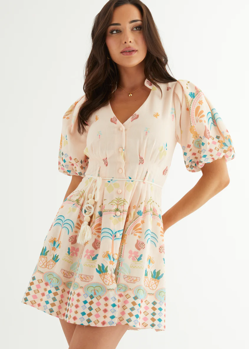 Sumatra Dress - Acacia - Honorern