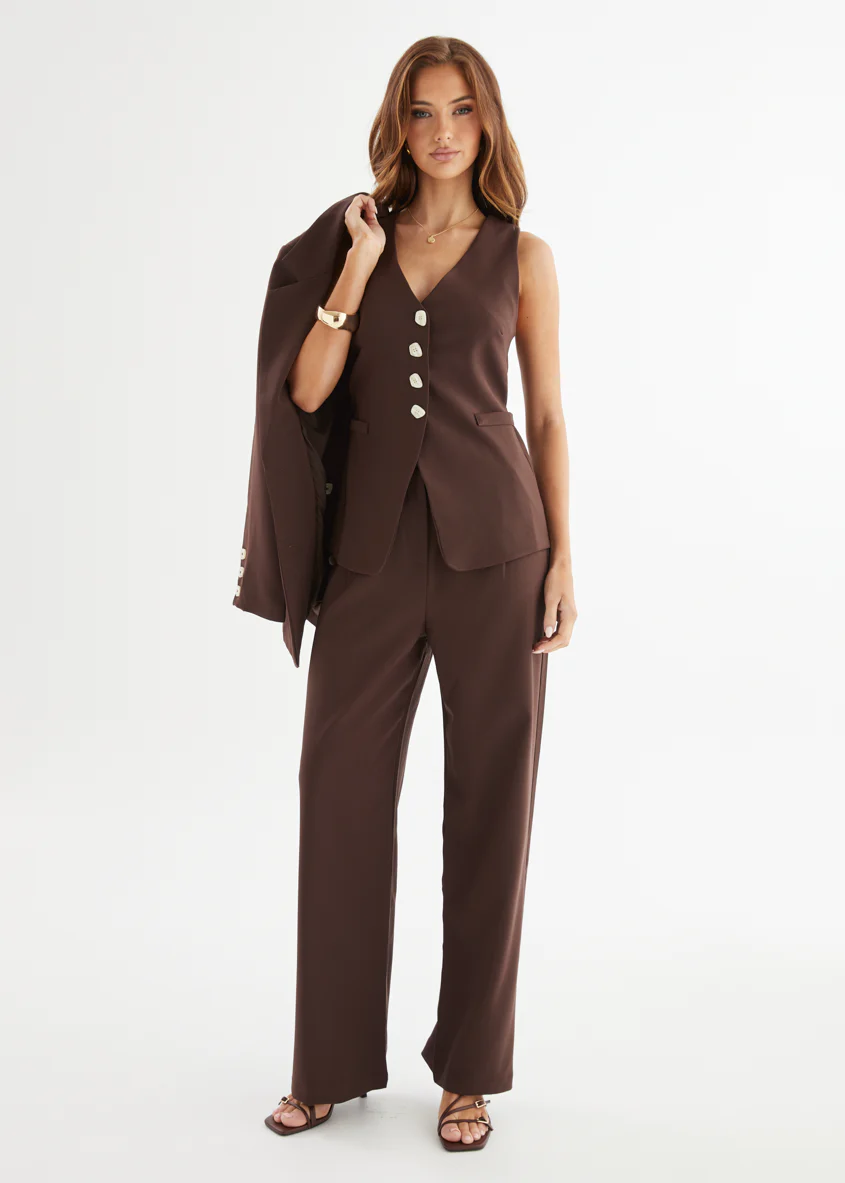 Sloane Pants - Espresso - Honorern