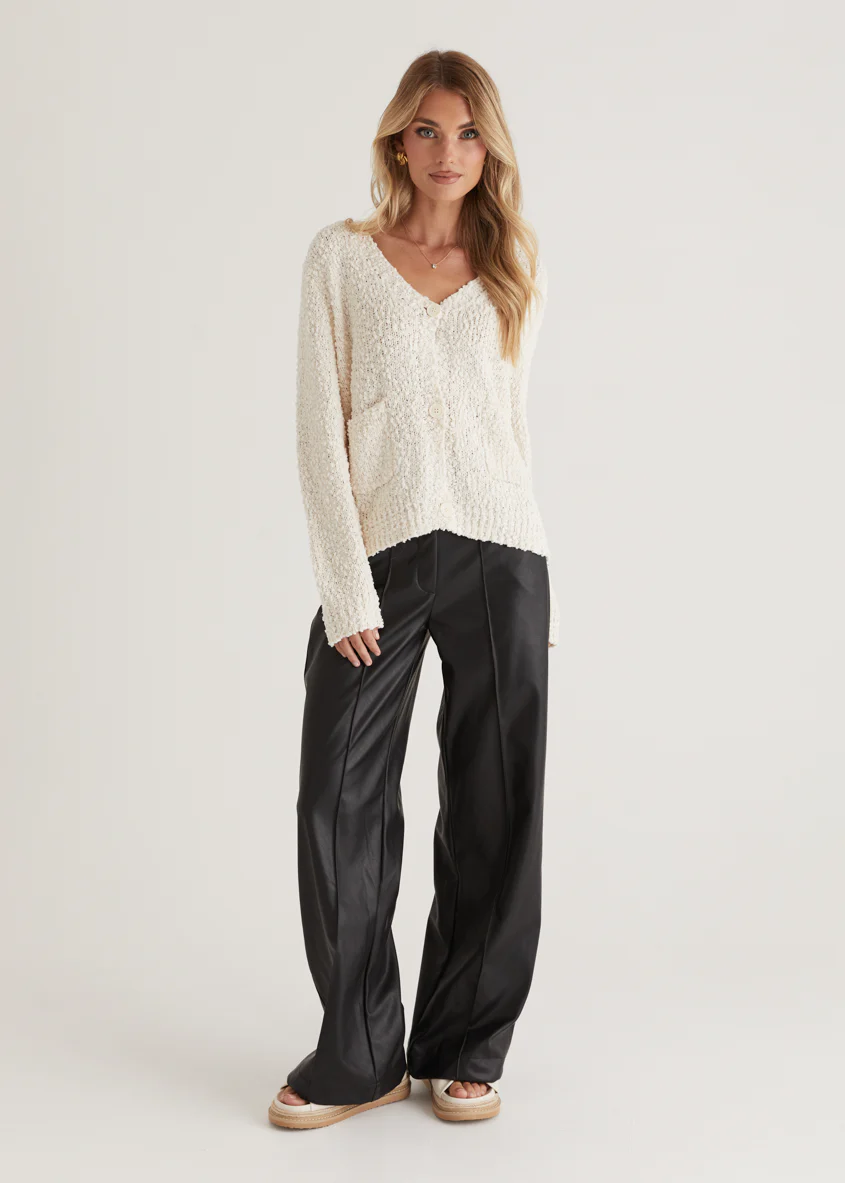 Skyfall Cardigan - Oat - Honorern