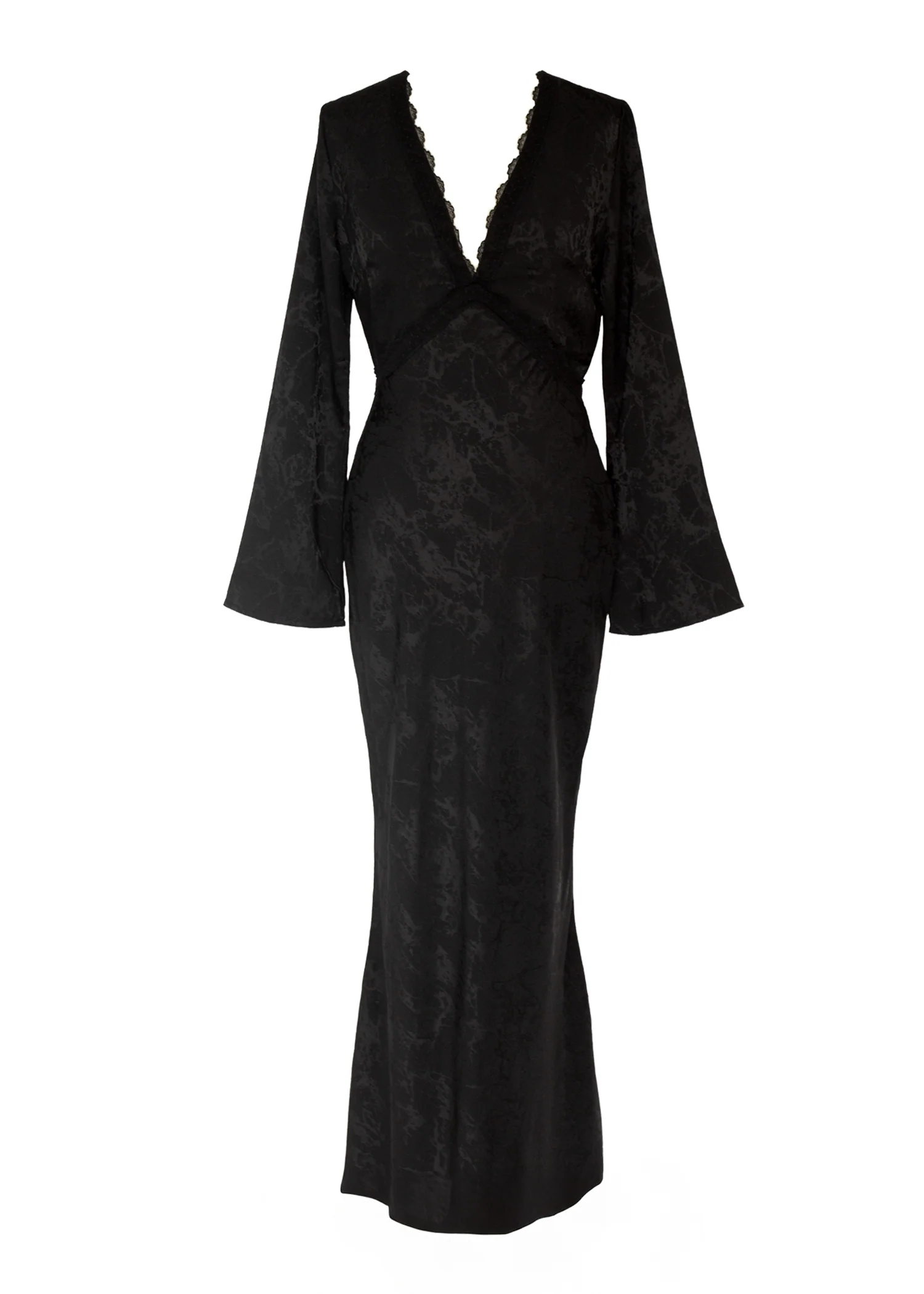 Sonnie Maxi Dress - Black - Honorern