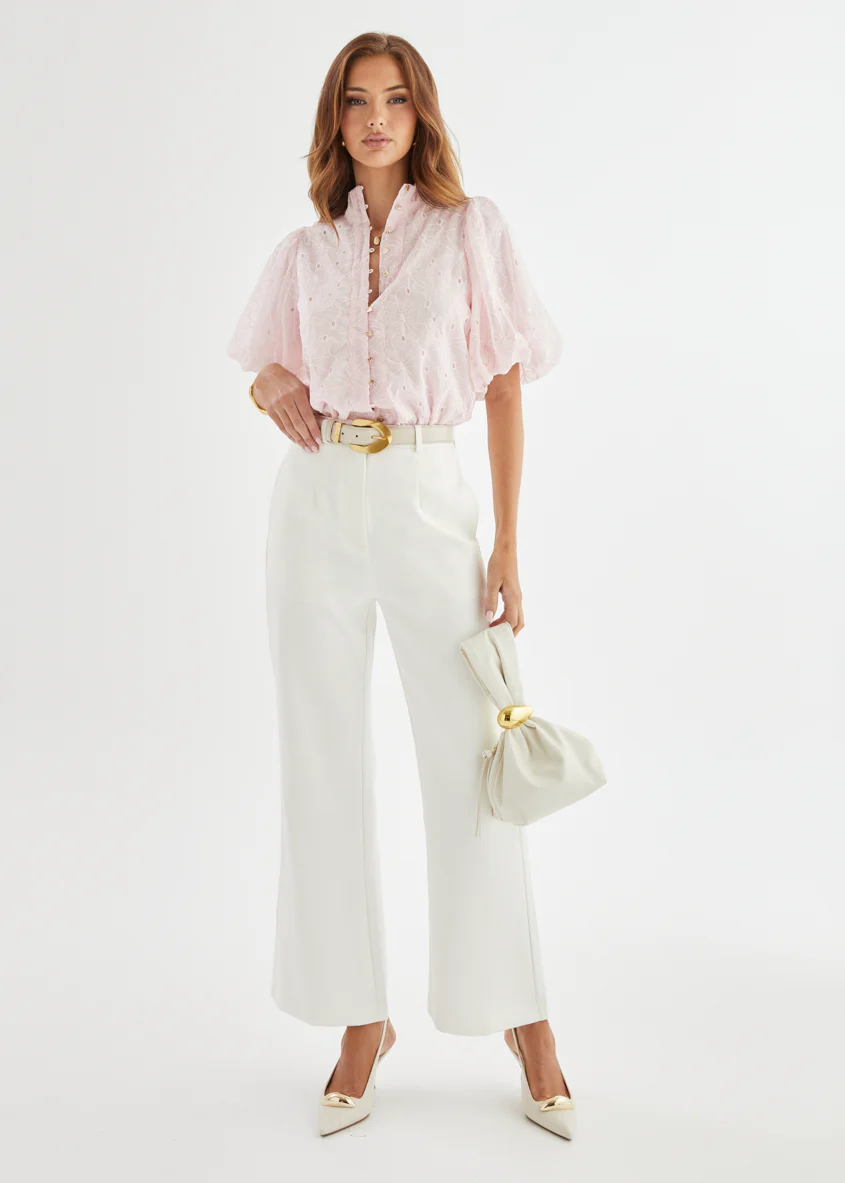 Middleton Blouse - Pink - Honorern