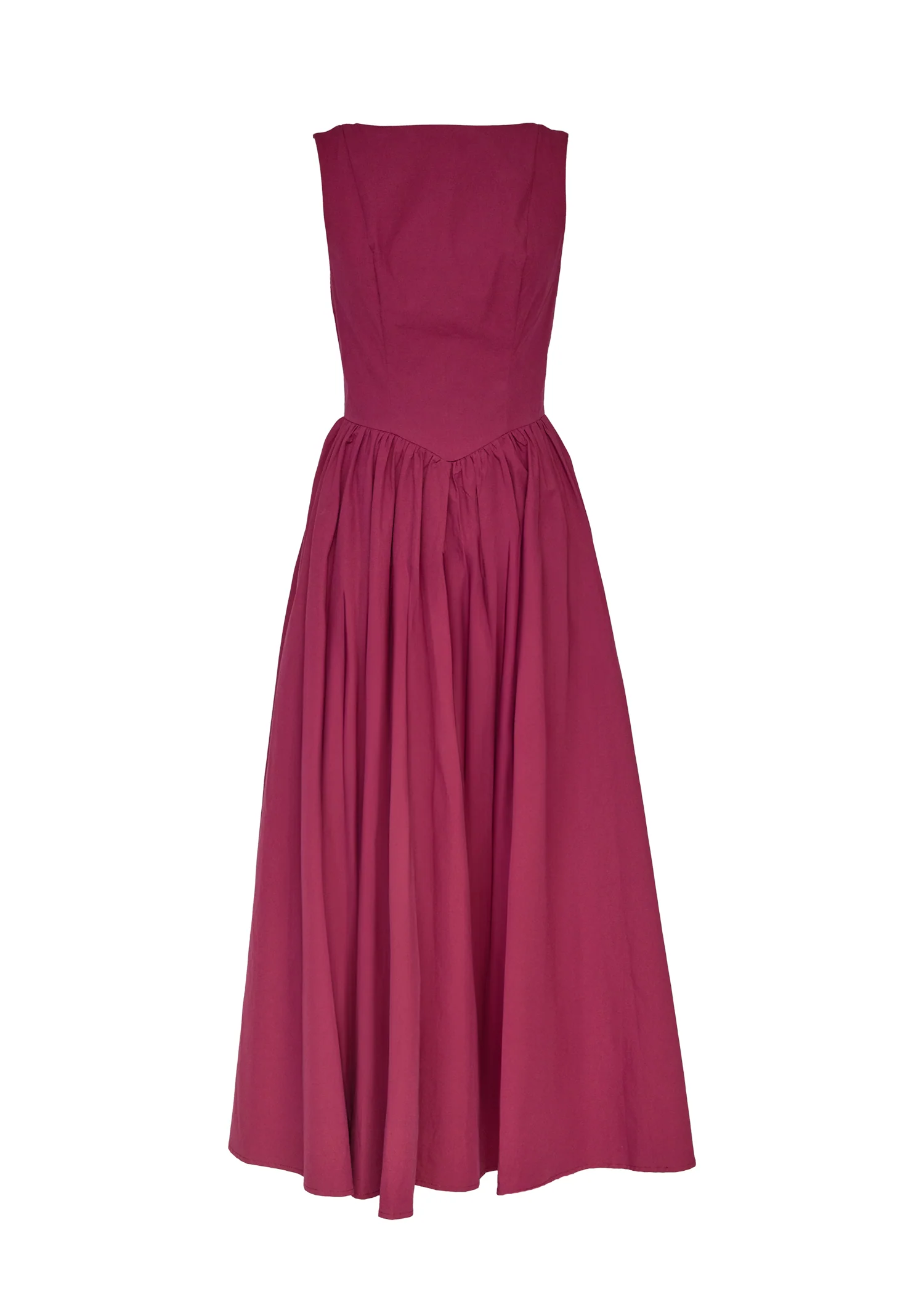 Bessie Maxi Dress - Wine - Honorern