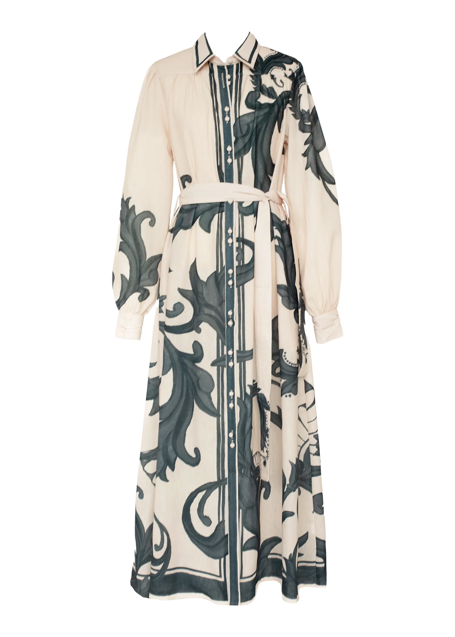 Sage Maxi Dress - Cream Zayna - Honorern