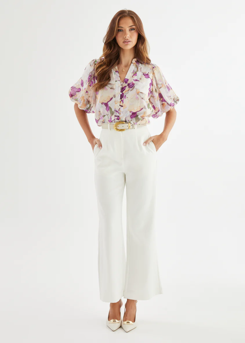 Marielle Blouse - Violet Garden - Honorern