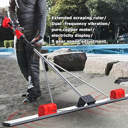 Kit vibratorio vibrato in cemento Vibratore per calcestruzzo, macchina vibrante per massetto in calcestruzzo, kit di vibrazione per massetto in calcestruzzo, strumento di finitura per calces - Honorern