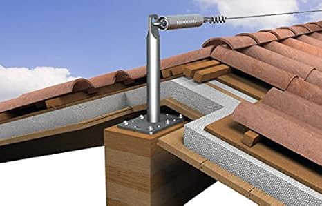 Fischer, Palo di estremità PE H40 BP hdg - Sistemi anticaduta DPI - Honorern