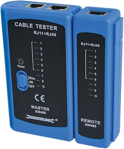 Silverline 539465 Tester LAN, Rj11 e Rj45 - Honorern