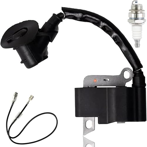 ZAMDOE 1130 400 1308 Bobina di accensione per Stihl MS170 2-Mix MS180 2-Mix Motoseghe per tosaerba Parti motore Sostituisci 1130-400-1310 con candela L7T - Honorern