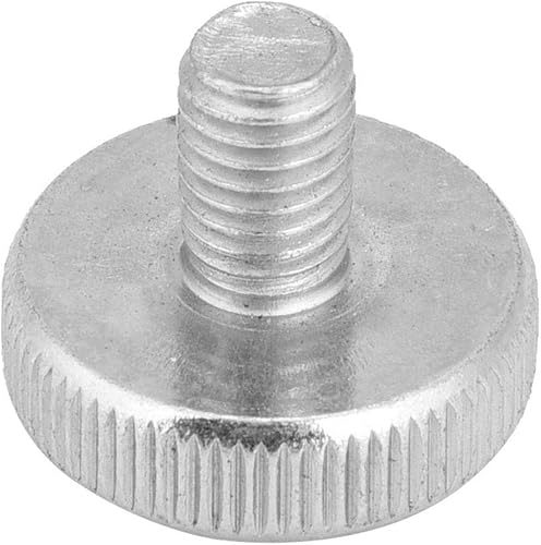 10pcs M8 zinco placcato in parti di fissaggio bulloni acciaio al carbonio Vite a testa piatta Viti a testa zigrinata Viti Strumento di riparazione Accessorio(M8*50（10pcs）) - Honorern