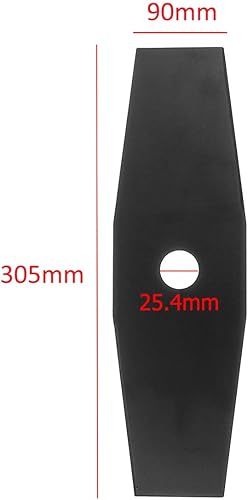 4 Pezzi Decespugliatore Lama Erba Trimmer Metallo Lama di Ricambio 305mm Acciaio Manganese Lama di Taglio Giardino Mower Strimmer Rasaerba Utensili Elettrici Parti - Honorern