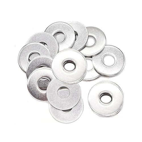 M6X20MM Rondelle Piatte Acciaio Inossidabile 304, 40 Pezzi Rondella Acciaio, per Viti, Dadi, Barra Filettata - Honorern