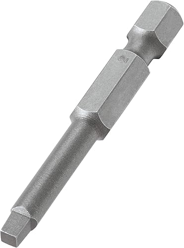 Trend Snap/sq/2 – 50 mm Square NO2 Robertson bit (3 pezzi) – argento - Honorern