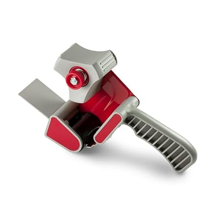 Shop SoftAir® Nastro Adesivo Rotoli da Imballaggio 50x66m Metri Marrone Trasparente Fragile per Dispenser Pistola in Kit a Scelta (N. 1 Dispenser Pistola da Imballaggio) - Honorern