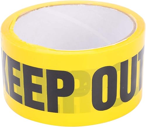 KEEP OUT Barricate nastro da 25 m per un posizionamento sicuro - Honorern