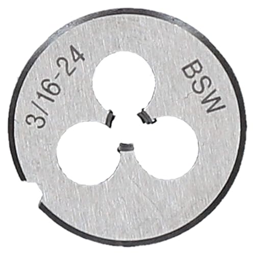 3/16' x 24 BSW Whitworth 25mm Filiera circolare in acciaio tungsteno Tagliafilo - Honorern