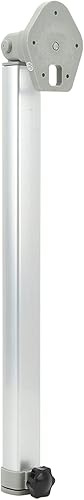 Gamba da scrivania telescopica, Gamba da tavolo pieghevole da 560 a 930 mm Multiuso Comoda struttura robusta resistente all'ossidazione per yacht per la casa per camper,Serie camper - Honorern
