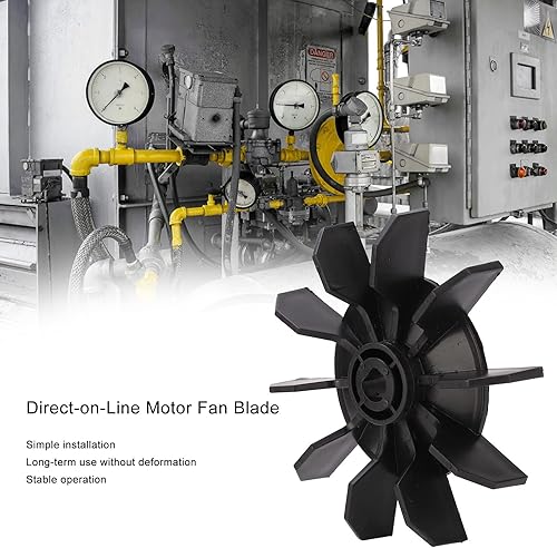 Pala della ventola del motore Direct-on-Line, ultra-silenziosa a bassa rumorosità, diametro esterno di 135 mm, piccola pala della ventola del compressore d'aria per motore della ventola del - Honorern