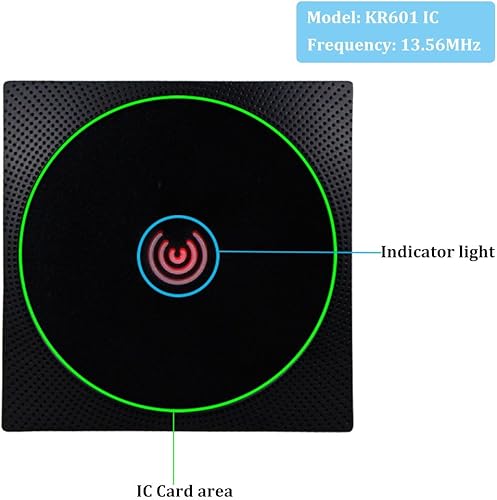 LIBO Lungo Raggio Lettore di Schede RFID 125KHZ Lettore di Controllo Accessi per Schede di Prossimità Wiegand26 IP65 Lettore NFC Impermeabile - Honorern