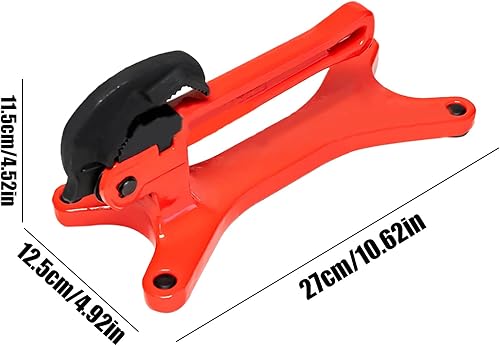 Pipe staffe, Pipe Tightening Visa, Spring-Loaded Jaws, 27x11.5x12.5cm Multifunzionale Tool, Base, per la manutenzione della valvola, alta quota, Narrow Space Work Sites - Honorern